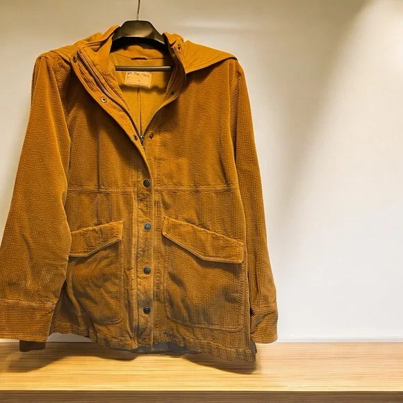 We The Free Brown Mediumweight Shirt Jacket - Picture 1 of 5